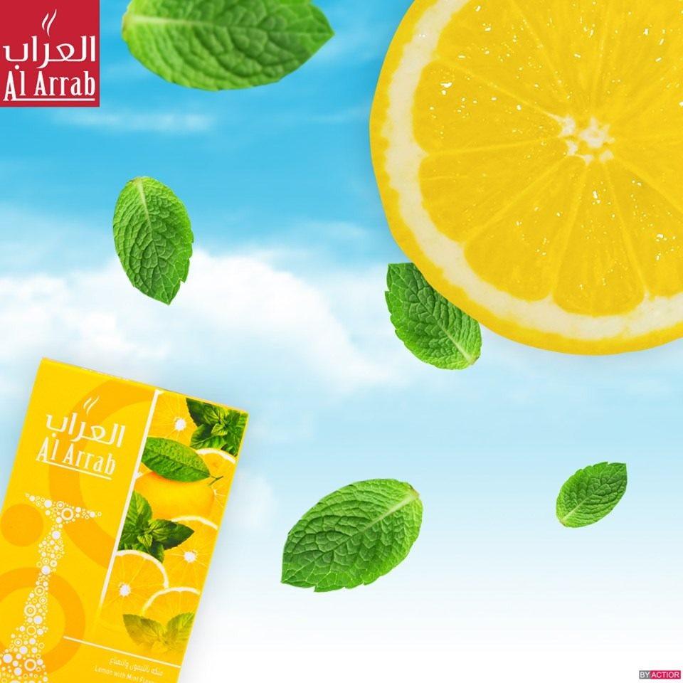 Al Arrab Molasses Lemon Mint  معسّل العراب ليمون ونعنع