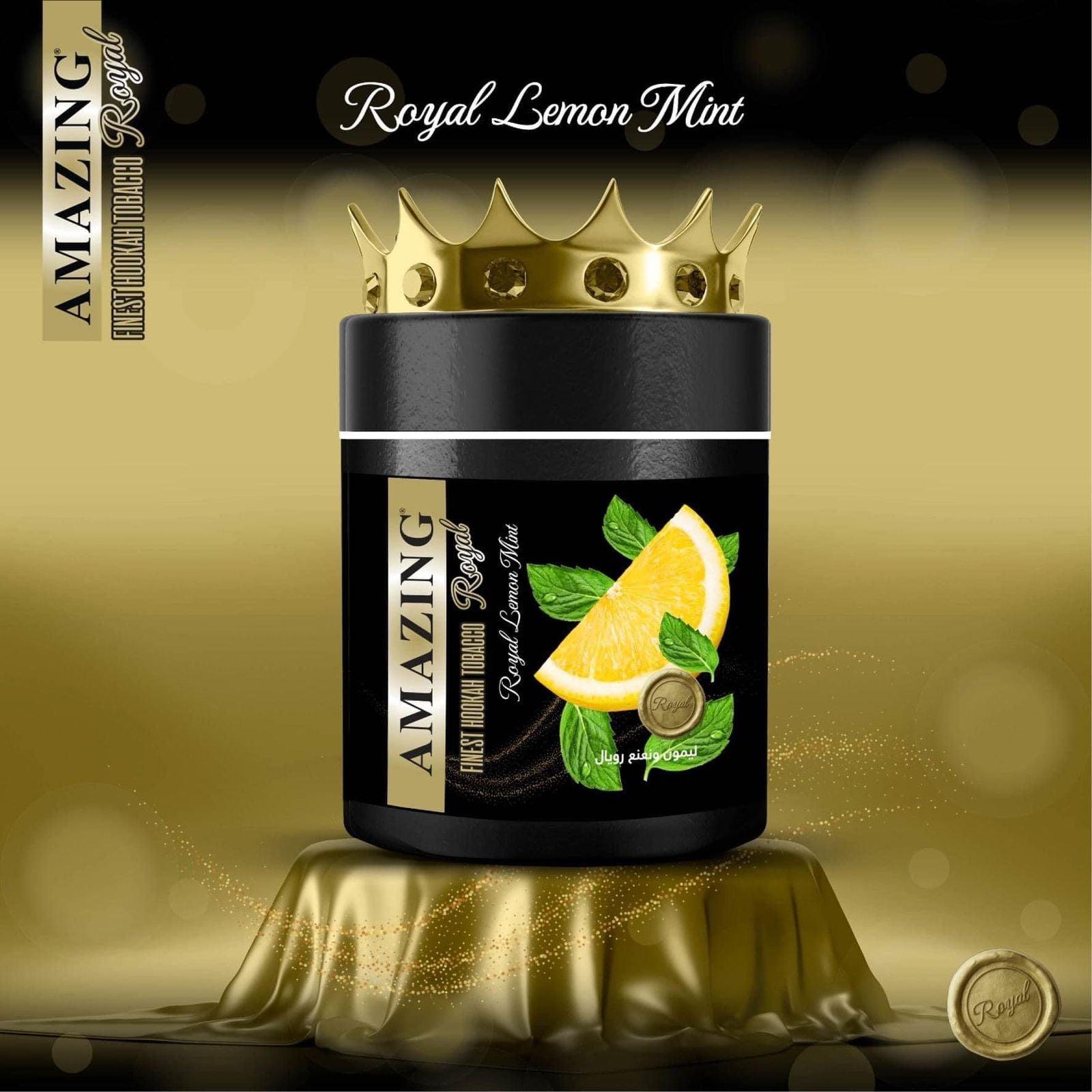 Amazing Molasses Lemon Mint Royal  معسّل أميزنج ليمون و نعنع رويال