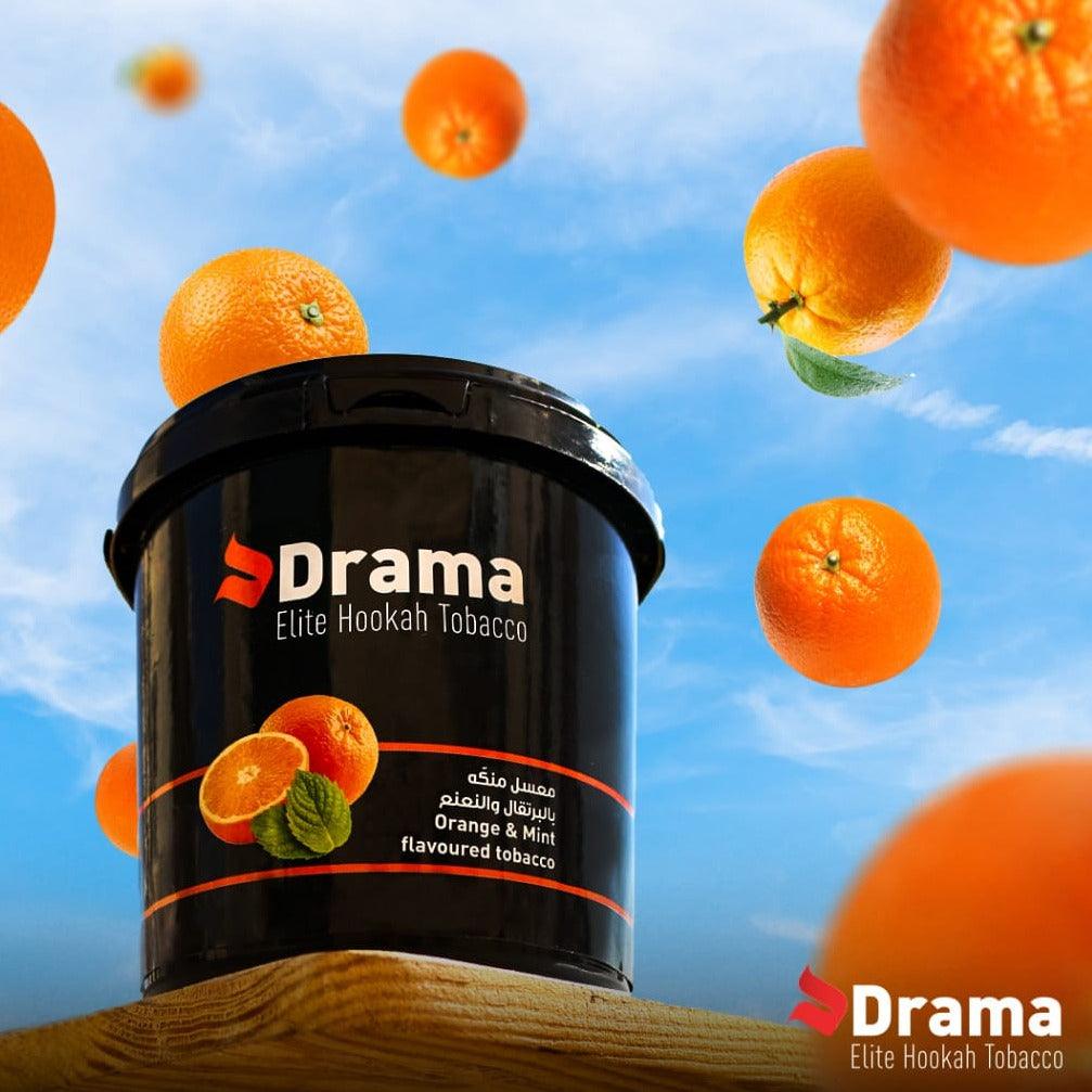 Drama Molasses Orange & Mint  معسل دراما برتقال و نعنع