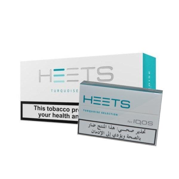 HEETS For IQOS Turquoise Label Carton of 10 Packs - كروز هيتس تركواز